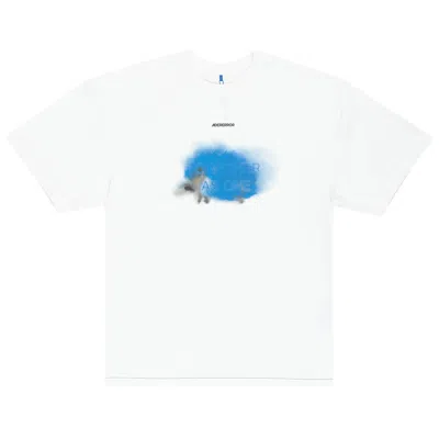 Pre-owned Ader Error Semi-oversized Fit T-shirt 'off White' | Cream | Men's Size S