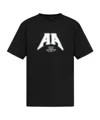 Ader Error Short-sleeved T-shirt In Black