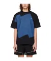 Ader Error Short-sleeved T-shirt In Black