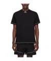 Ader Error Short-sleeved T-shirt In Black