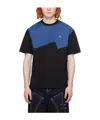Ader Error Short-sleeved T-shirt In Black