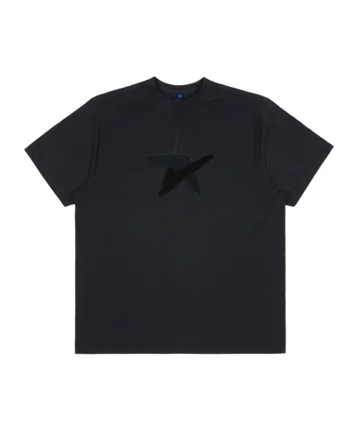 Ader Error Short-sleeved T-shirt In Black