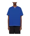 Ader Error Short-sleeved T-shirt In Blue