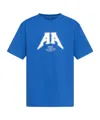 Ader Error Short-sleeved T-shirt In Blue