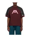 Ader Error Short-sleeved T-shirt In Brown