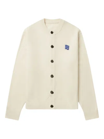 ADER ERROR SIG; BL TAG LOGO-PATCH BUTTONED CARDIGAN