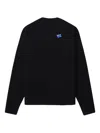 Ader Error Black Sig; Bl Tag 01 Long Sleeve T-shirt In Black