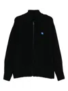 Ader Error Sig Cardigan In Black