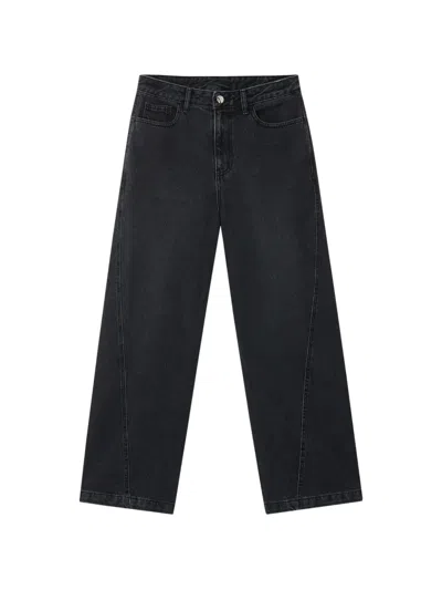 Ader Error Sig; Sv Tag Jeans In Black