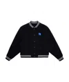 Ader Error Significant Collection Trs Tag Logo Baseball Cotton Clothing In Black
