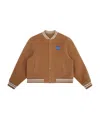 Ader Error Significant Collection Trs Tag Logo Baseball Cotton Clothing In Brown