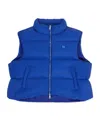 Ader Error Trs Tag Puffer Vest In Blue