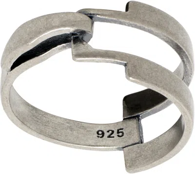 Ader Error Silver Product. 114 Ring