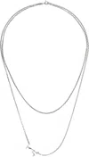 Ader Error Silver Product 116 Necklace In Silver