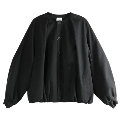 Pre-owned Ader Error Simple Yet Sophisticated Coat 'noir' | Black | Men's Size L