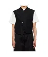 Ader Error Sleeveless Vest In Black