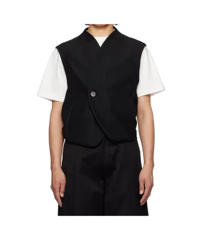 Ader Error Sleeveless Vest In Black