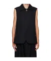 Ader Error Sleeveless Vest In Black