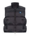 Ader Error Logo Patch Zip Vest In Black