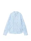 Ader Error 스모킹 자카드 셔츠 In Blue