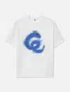 Ader Error Snake Semi-oversized Fit T-shirt In White