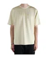 Ader Error Solid Color Short Sleeved T-shirt In Yellow