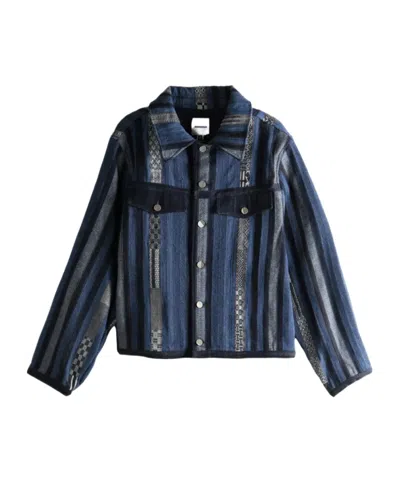 ADER ERROR STRIPED POCKET JACKET