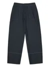 ADER ERROR STRIPED TROUSERS