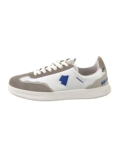 Pre-owned Ader Error Suede Colorblock Pattern Sneakers In Multi