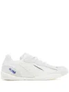Ader Error Suede Sneakers In White