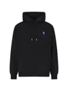 Ader Error Hooded Sweatshirt With Front Pockets And Cuffs In Black
