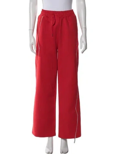 Pre-owned Ader Error Sweatpants In Red