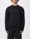 Ader Error Crewneck Sweatshirt With Logo In Black