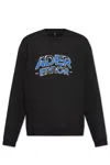 Ader Error Black Edca Product. 45 Sweatshirt In Black