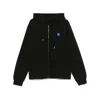 Ader Error Zip-up Hoodie In Black