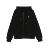 Ader Error Zip-up Hoodie In Black