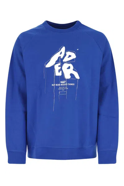 Ader Error Sweatshirts In Blue