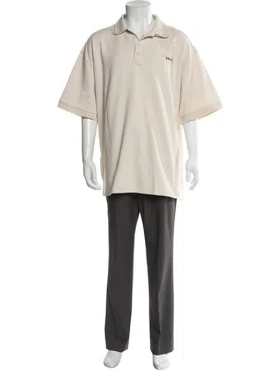 Pre-owned Ader Error T 914 Short Sleeve Shirt In Neutral