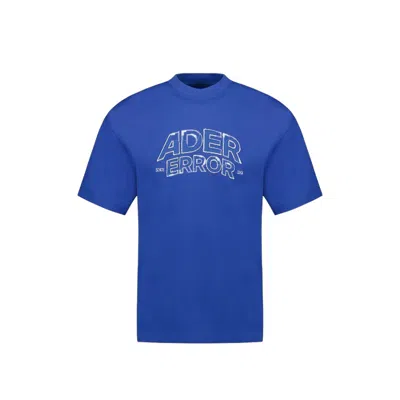 Ader Error T-shirt - Cotton - Blue