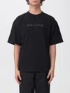 Ader Error T-shirt  Men Color Black In Black