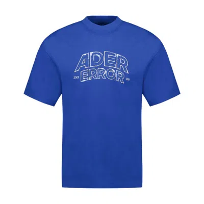 Ader Error T-shirt In Blue