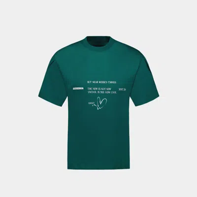 Ader Error T-shirt In Green