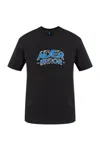 Ader Error Black T Shirts In Black