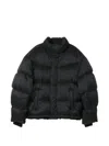 Ader Error Tag Puffer Jacket In Black