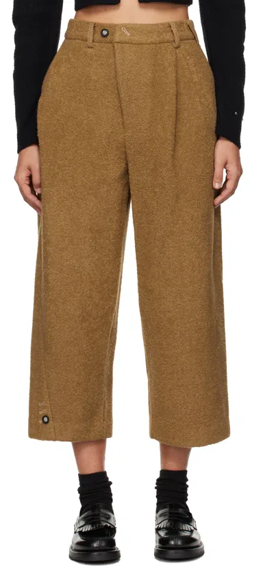 Ader Error Tan Product. 73 Trousers In Camel