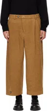 Ader Error Tan Product. 73 Trousers In Camel
