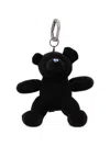 Ader Error Teddy-bear Keyring In Black