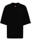 Ader Error Black Tetraight Product. 46 T-shirt In Black
