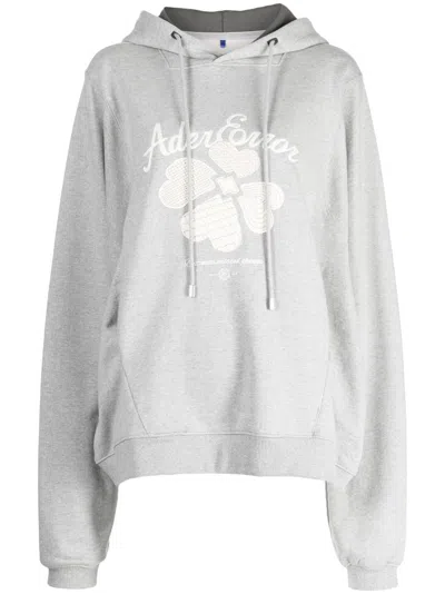 ★ADERERROR★ Tever logo hoodie Gray ADER error Gray Tever Hoodie ADER error