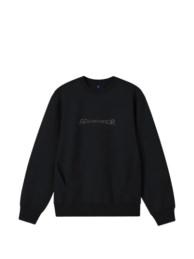 Ader Error Titan Sweatshirt In Black